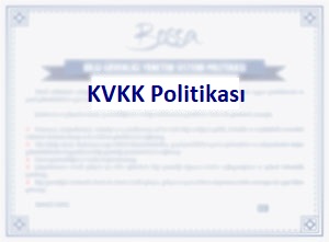 Kişisel Verileri Koruma Kanunu Politikası